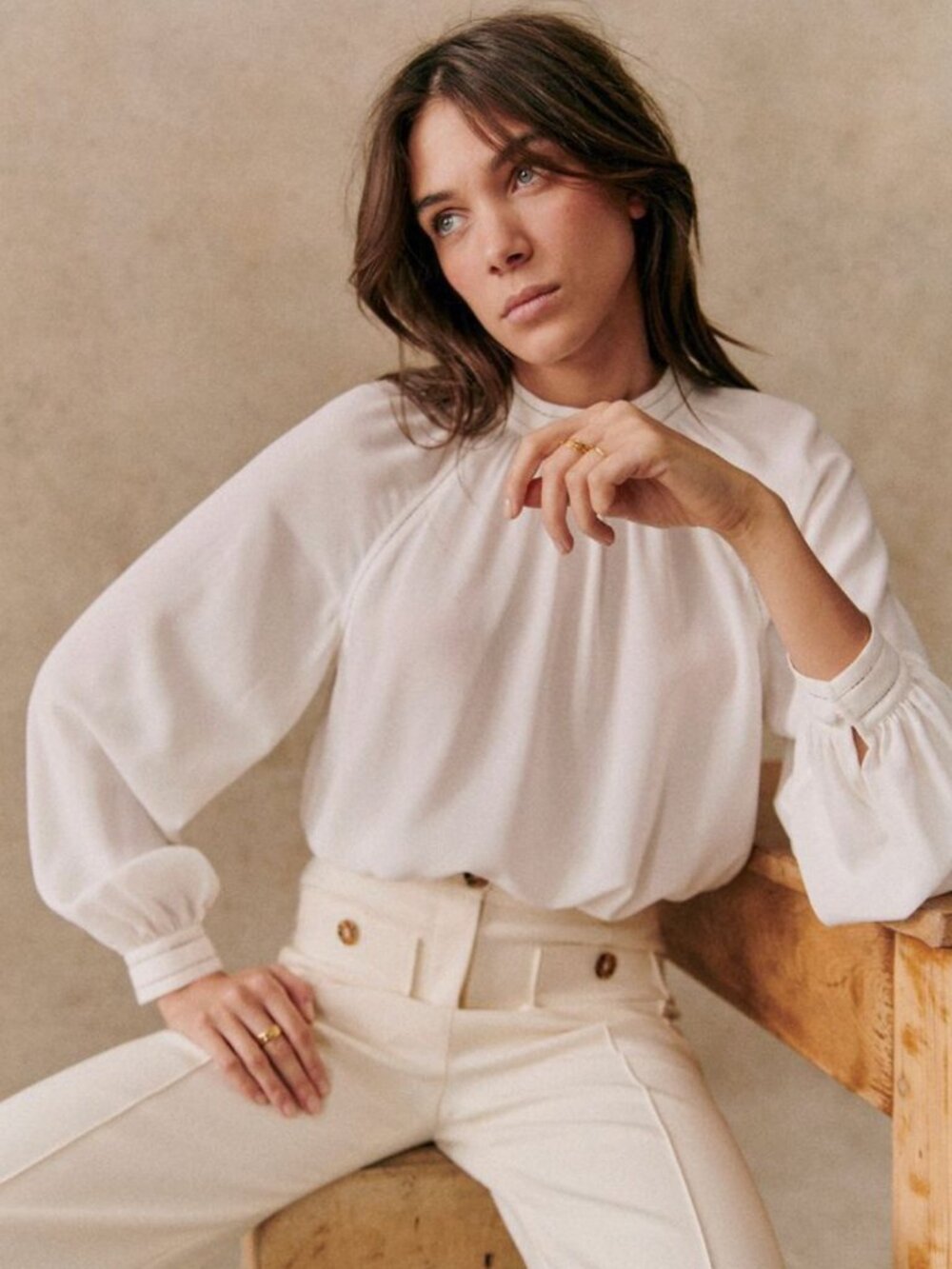 Sezane Utopie Blouse - White